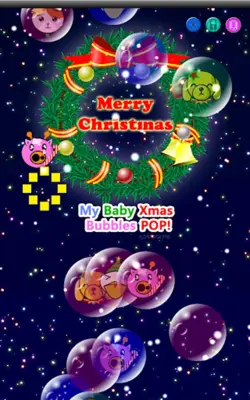 My baby Xmas (Bubbles pop!) android App screenshot 0