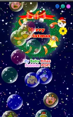 My baby Xmas (Bubbles pop!) android App screenshot 2