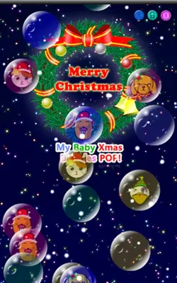 My baby Xmas (Bubbles pop!) android App screenshot 3